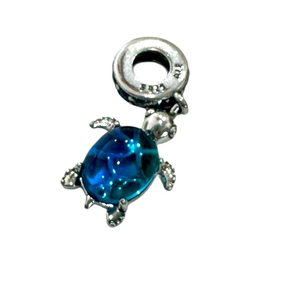 Pandora Dangle Murano Glass Sea Turtle - Picture 8 of 8